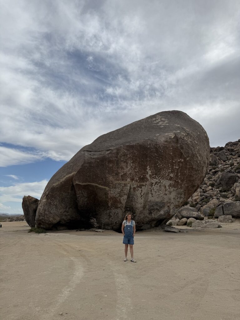Lisa Cooper at Giant Rock