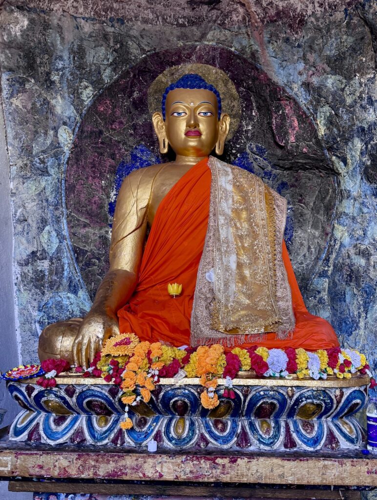 colorful buddha statue