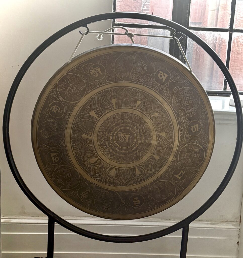 A Gong - a Sound Meditation Instrument