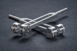Weighted Tuning Fork - a Sound Meditation Instrument