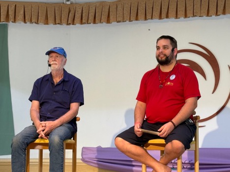 William Lee Rand, the founder of Holy Fire® Reiki, and Arthur Baird, Reiki Master