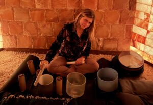 salt bath in a sound cave in nyc