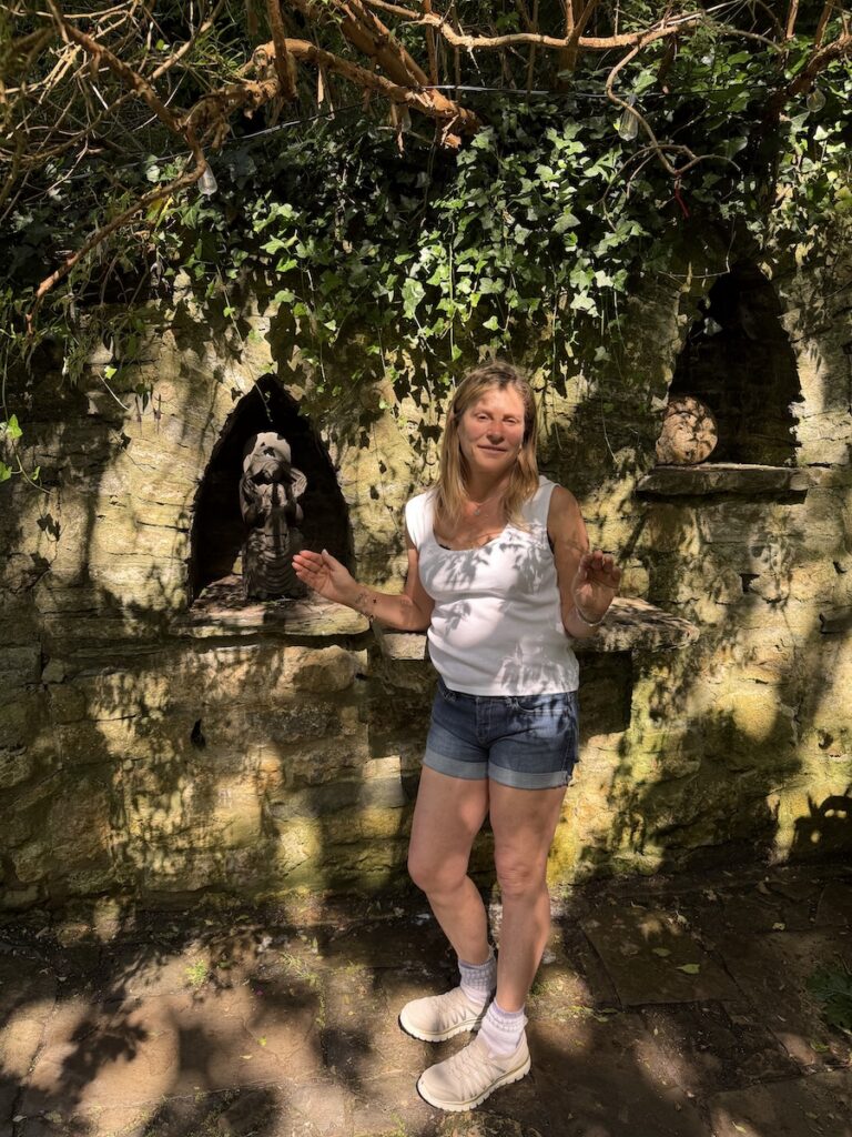 Lisa Cooper in Glastonbury